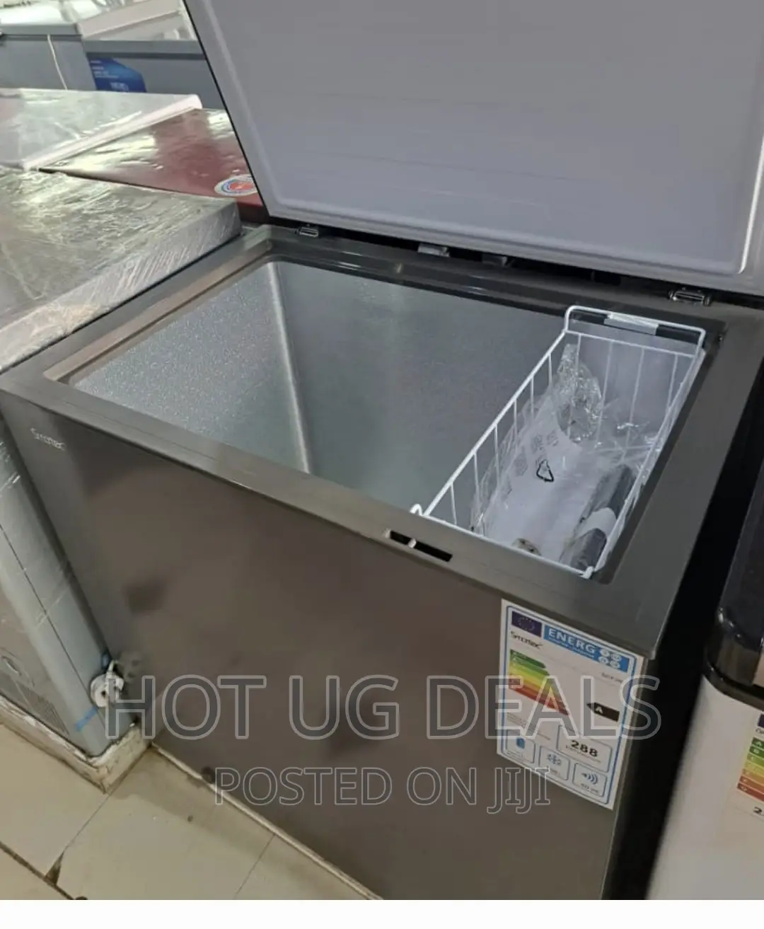 Smartec 260l Commercial Freezer - Silver