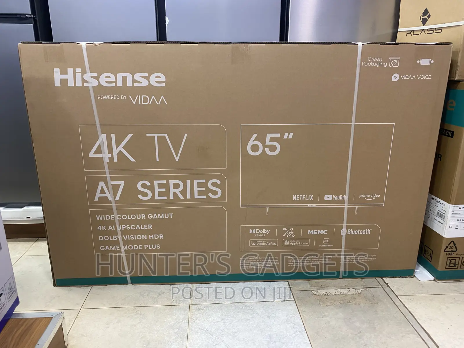 65 Inches Hisense A7 Series Smart Uhd Brand New Tv