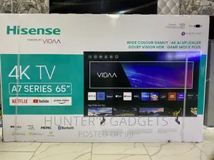 Hisense 65 Inches A7 Series Smartphone Uhd 4kl Brand New Tv