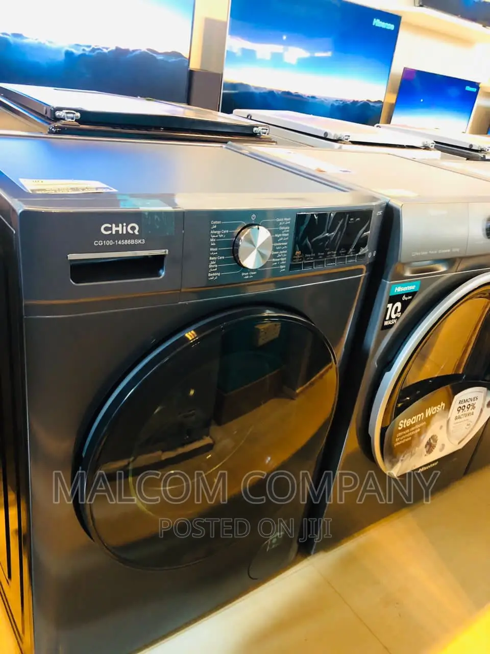 8kg Front Loader Chiq Washing/ Laundry Machine