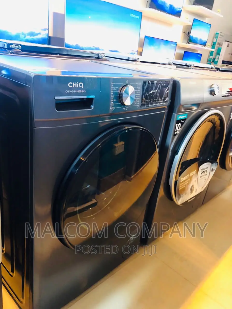 10kg Chiq Front Loader Washing/Laundry Machine