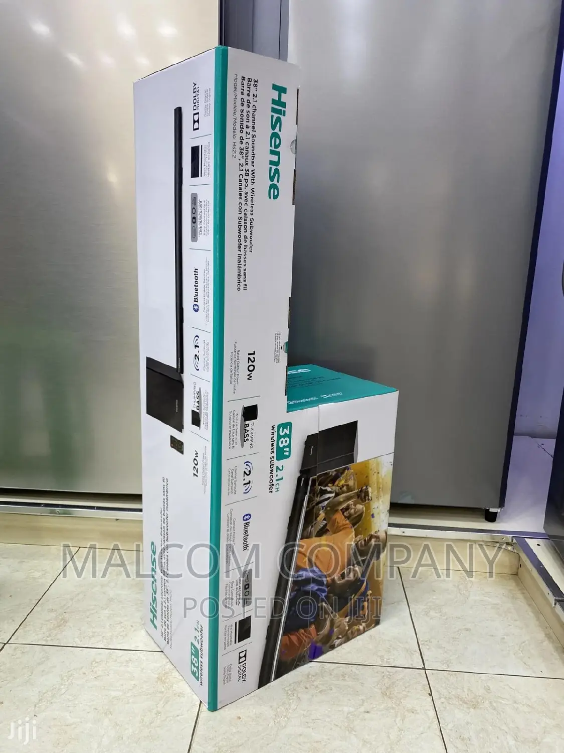 Hisense Sound Bar With Wireless Subwoofer 120watts