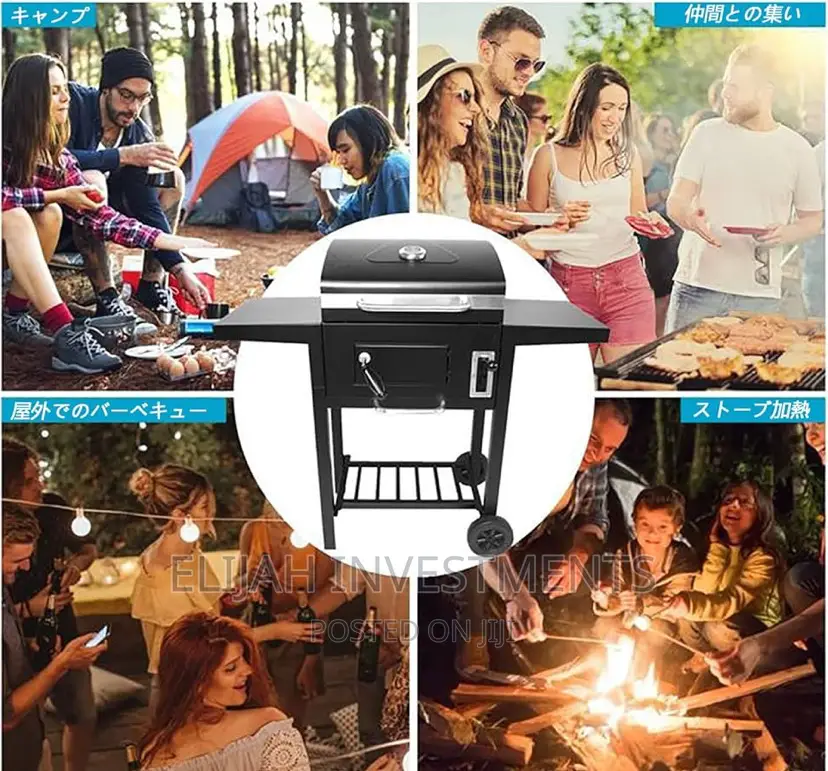 Large Charcoal Grill Barbecue Stove