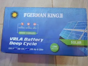 80 Amps German King VRLA Battery