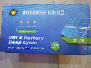 80 Amps German King VRLA Battery