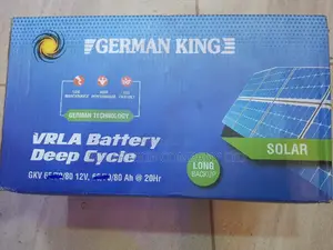 80 Amps German King VRLA Battery
