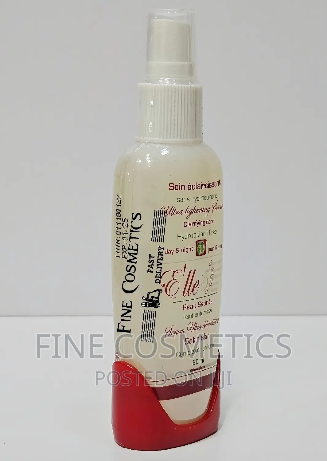 ELLE 5 | New Improved Whitening and Repairing Body Serum.