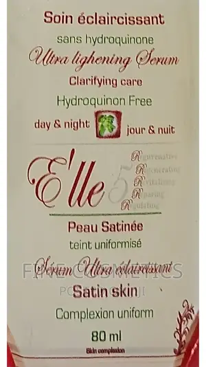 ELLE 5 | New Improved Whitening and Repairing Body Serum.