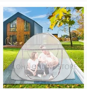 Folding Self Standing Mosquito Net Bed Canopy