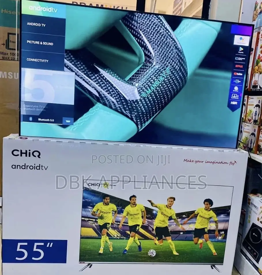 Chiq 55inch Uhd Smart TVS Available Beyi Powa