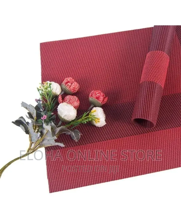 6 PCS Table Placement Mats All Colors