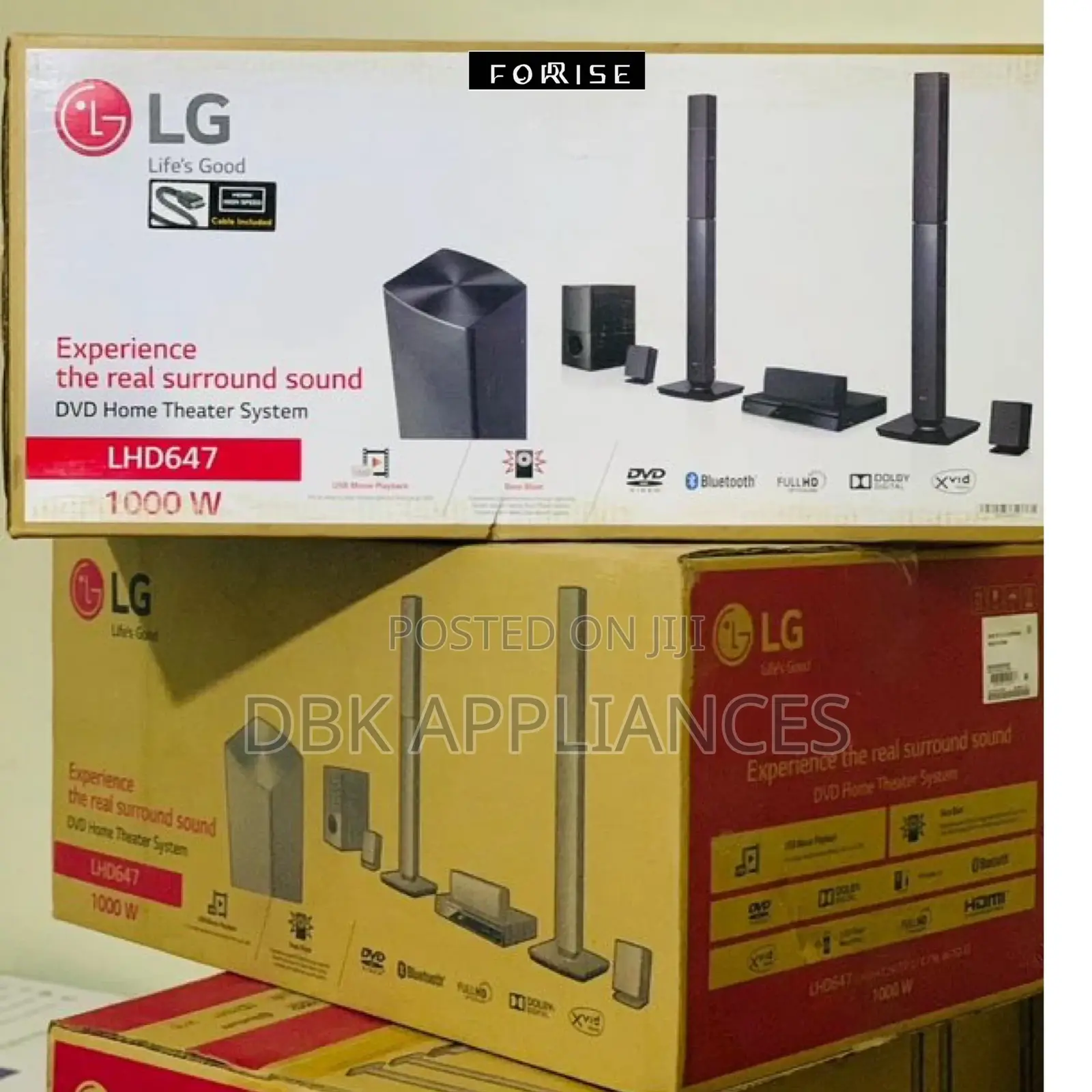 Lg Home Theater System Lhd647 2tall Boys Original