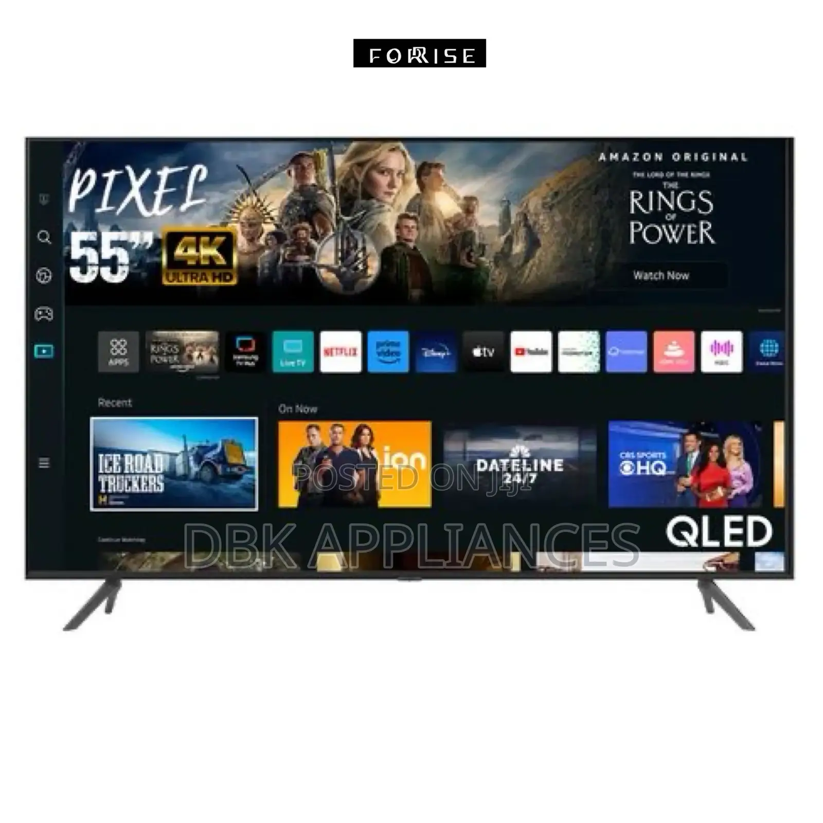 Pixel 55inch Uhd Smart HDR TVS Beyi Powa