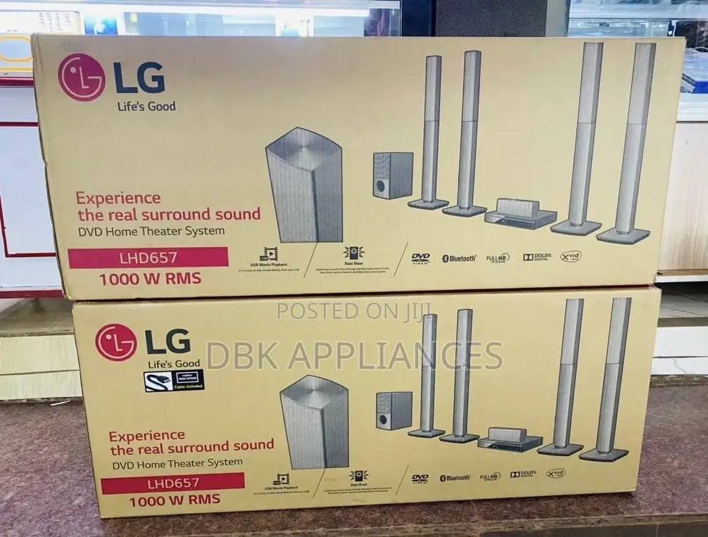 Lg Home Theaters System Lhd657 With 4tall Boys Original