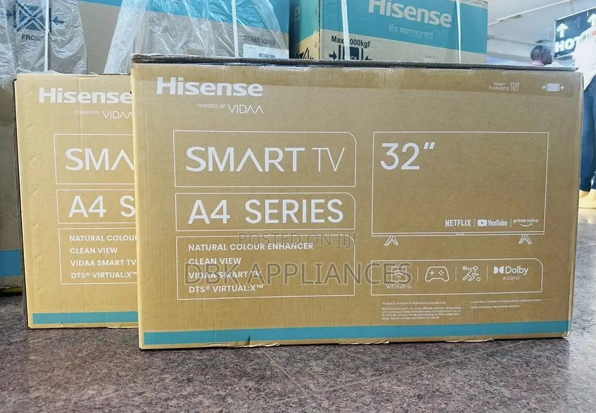 Hisense 32inch Smart TVS Fully Stocked