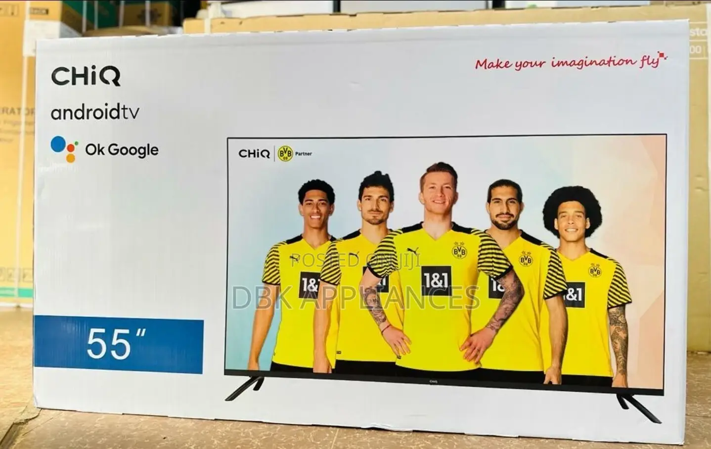 Chiq 55inch Uhd Smart TVS 2yr Warranty
