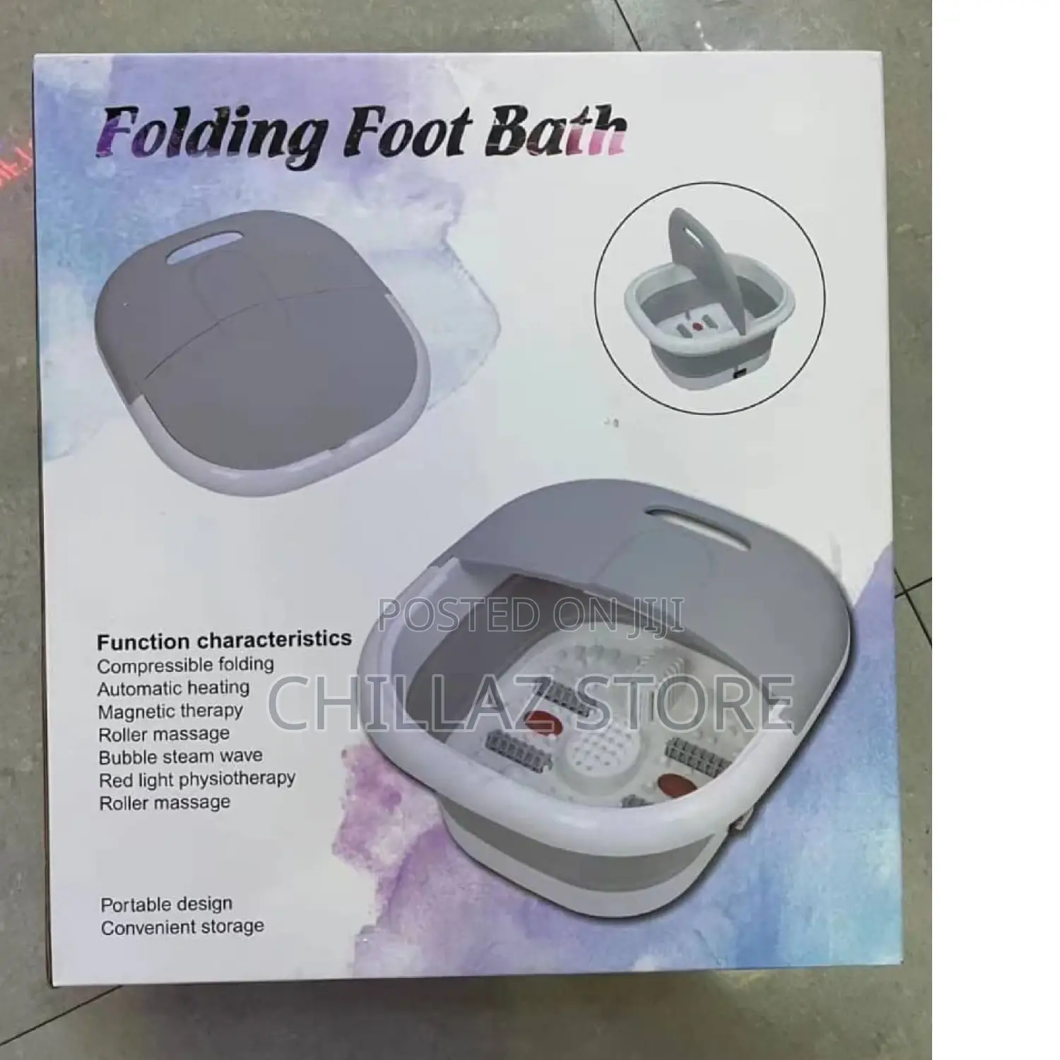 Folding Foot Bath.