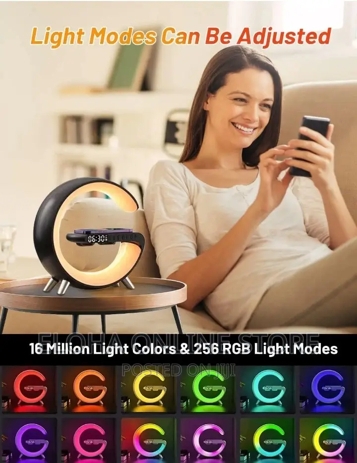 Wireless Charger Atmosphere Lamp