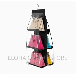 Transparent Handbag Hanging Closet Bags