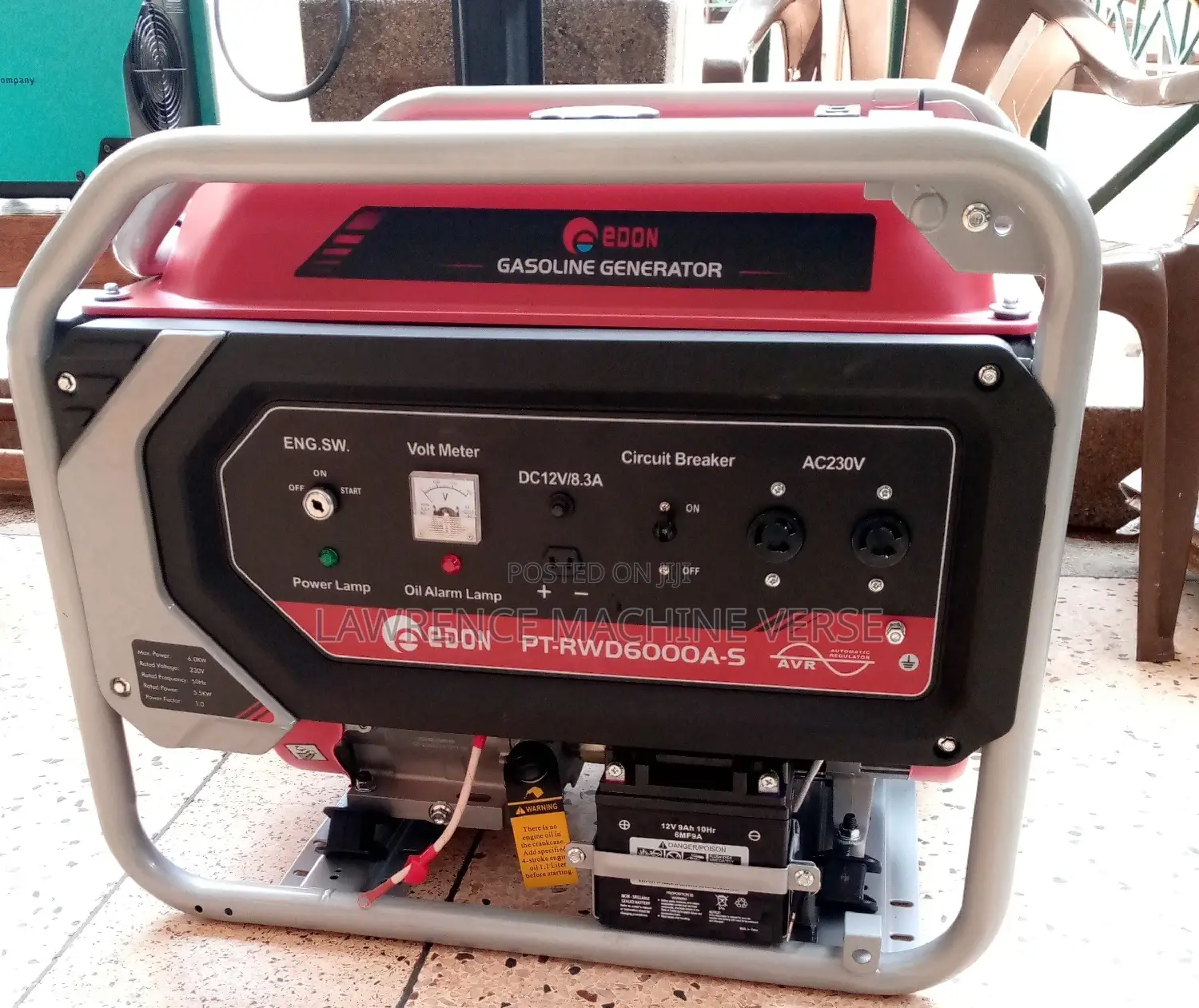 Generator Pt RWD 6000a-S