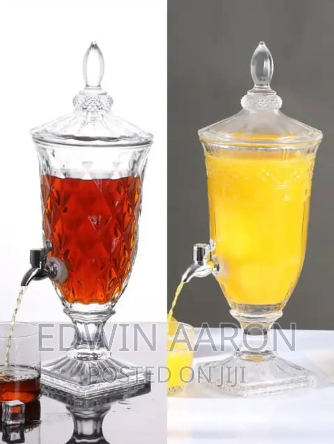 Glass Juice Dispenser 5L