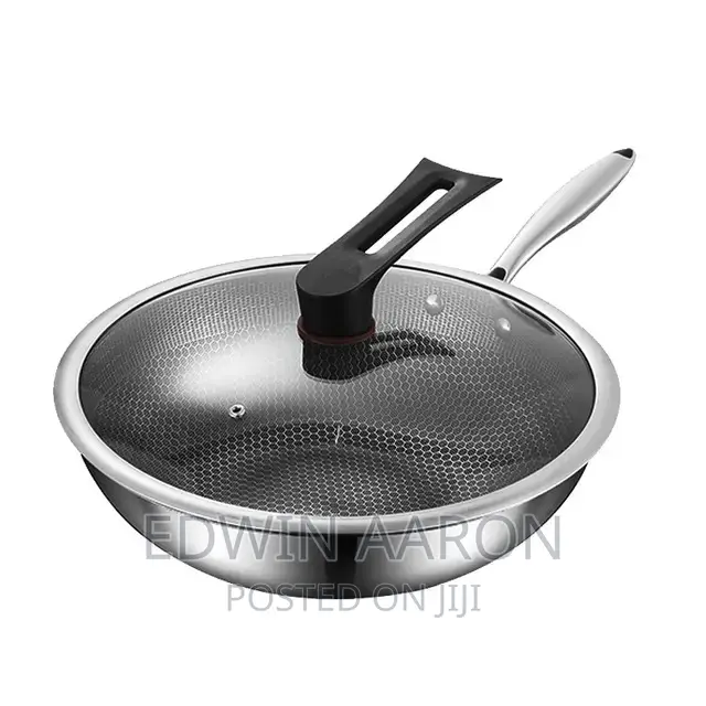 Nonstick Frying Pan With Glass Lid