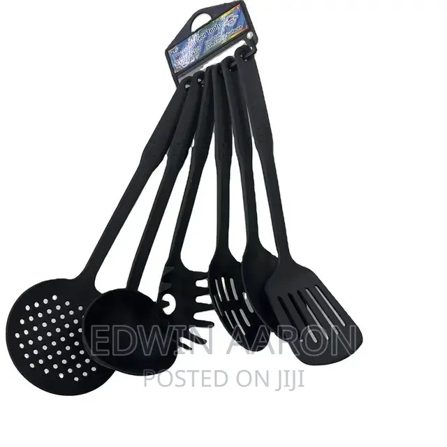 Plastic Kitchen Spoon Set 6pcs