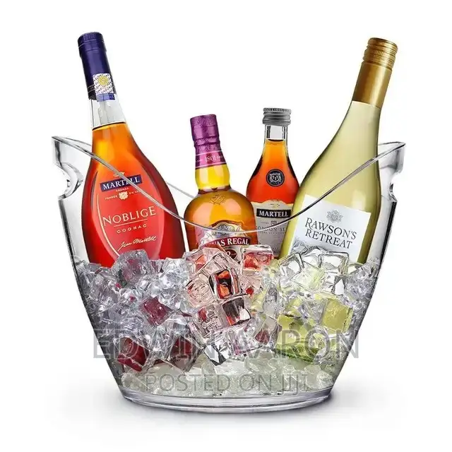 Acrylic Medium Sized Ice Buckets