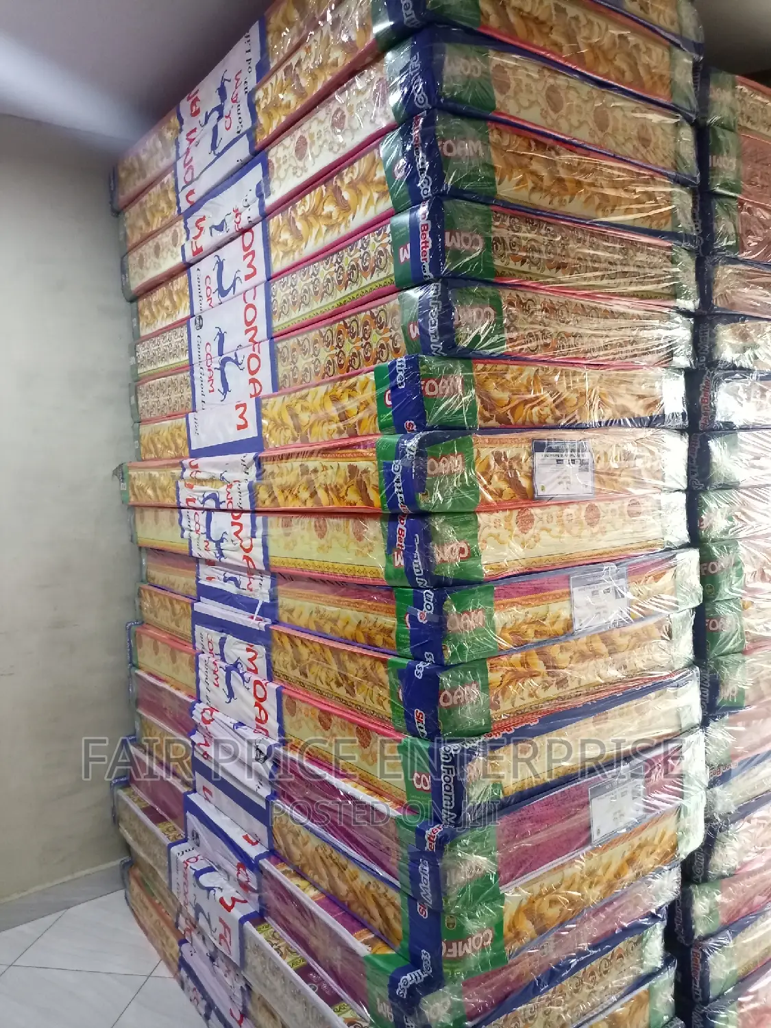 Comfoam Mattresses High Quality 4ft*6ft By6 Inches