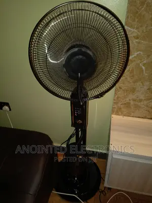 Mist Fans Black With a Remote