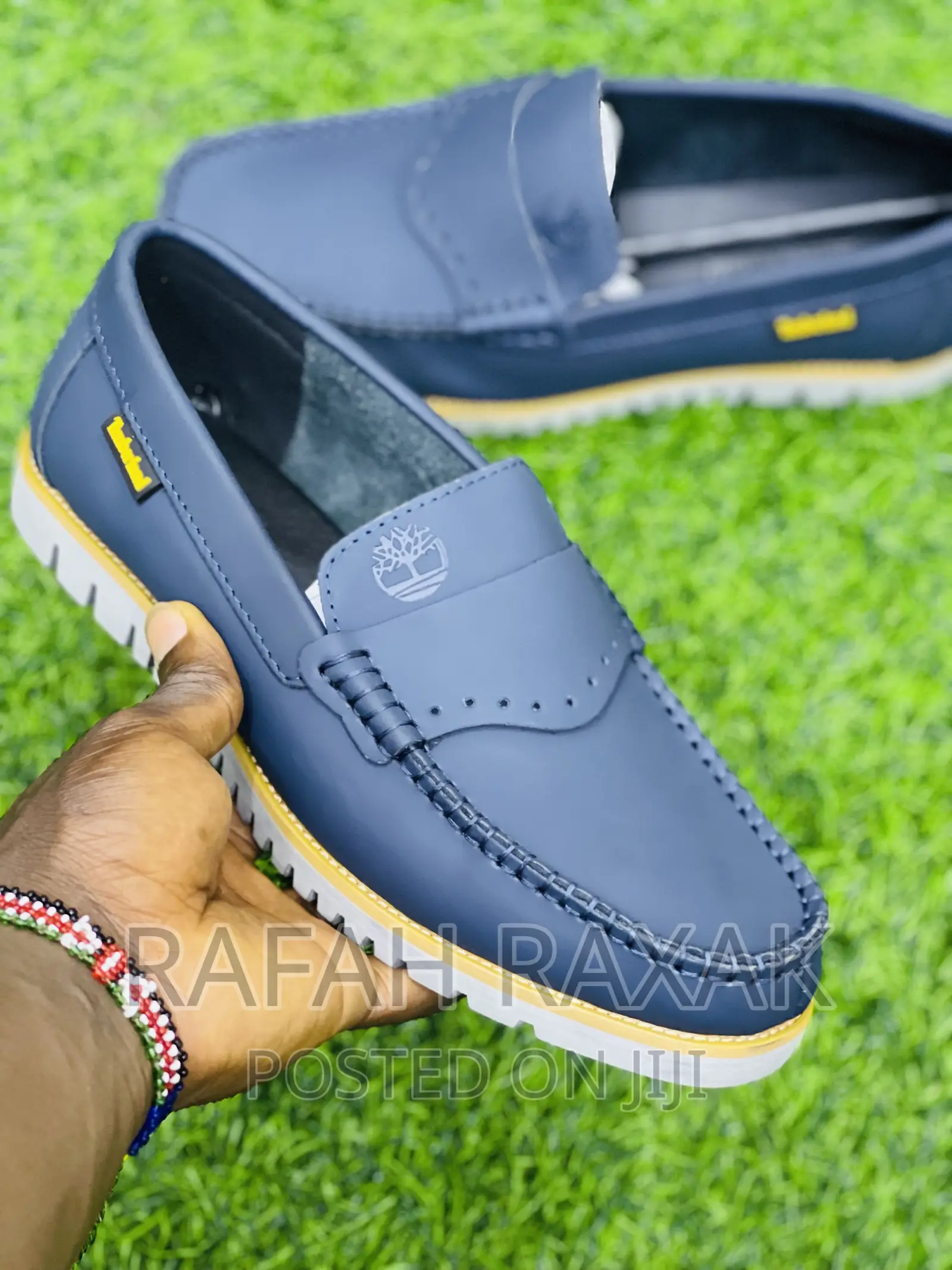 Original Blue Timberland Moccasins