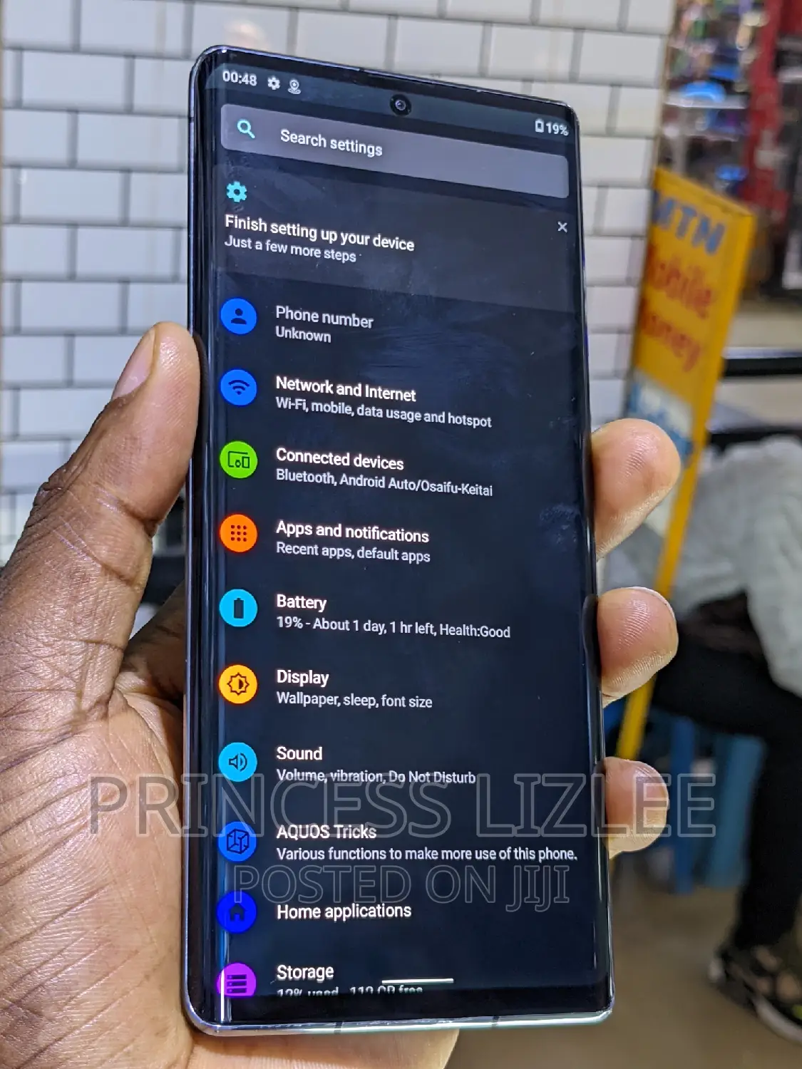 Sharp Aquos R6 128 GB Black