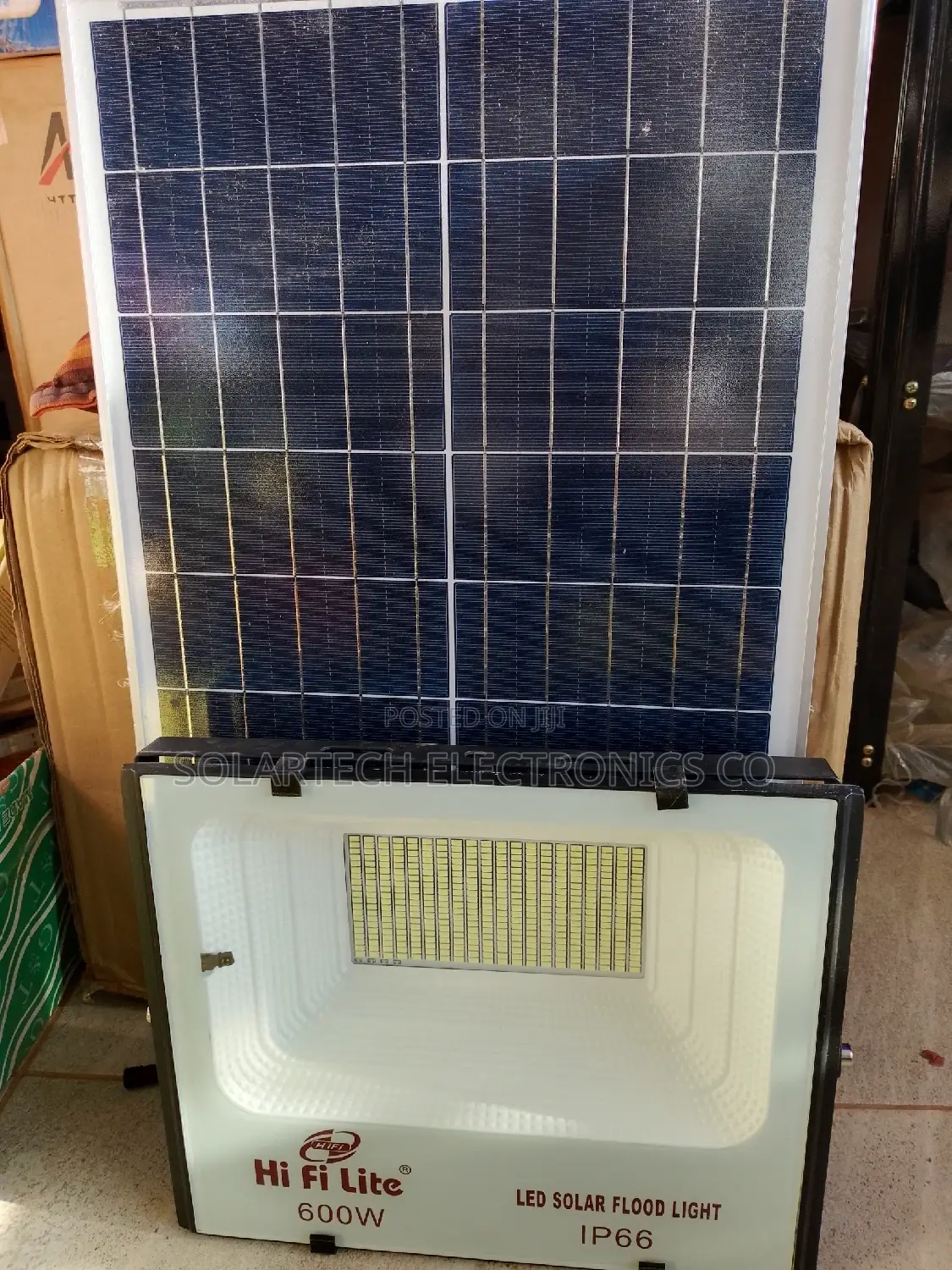 600w Led Solar Flood Light