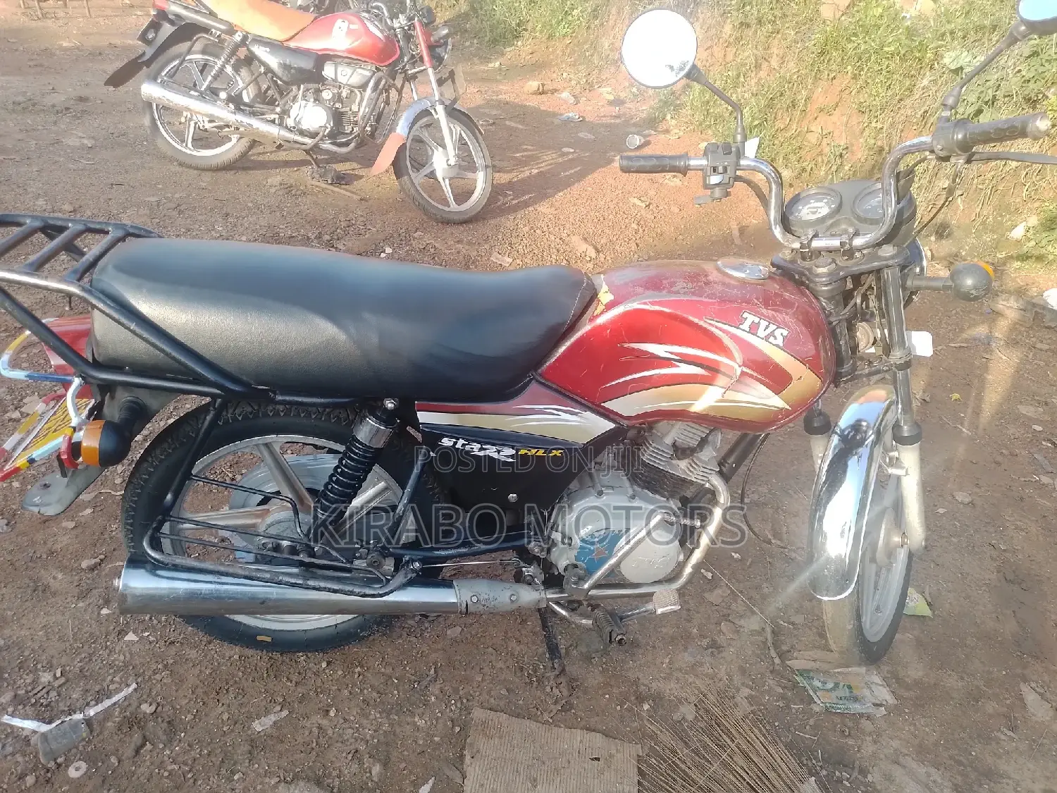 TVS XL 100 2016 Red