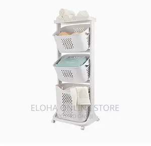 Multi-Layer Bathroom Laundry Hamper Basket