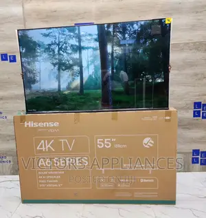 Hisense 55inches UHD Smart TV Powered by VIDAA OS