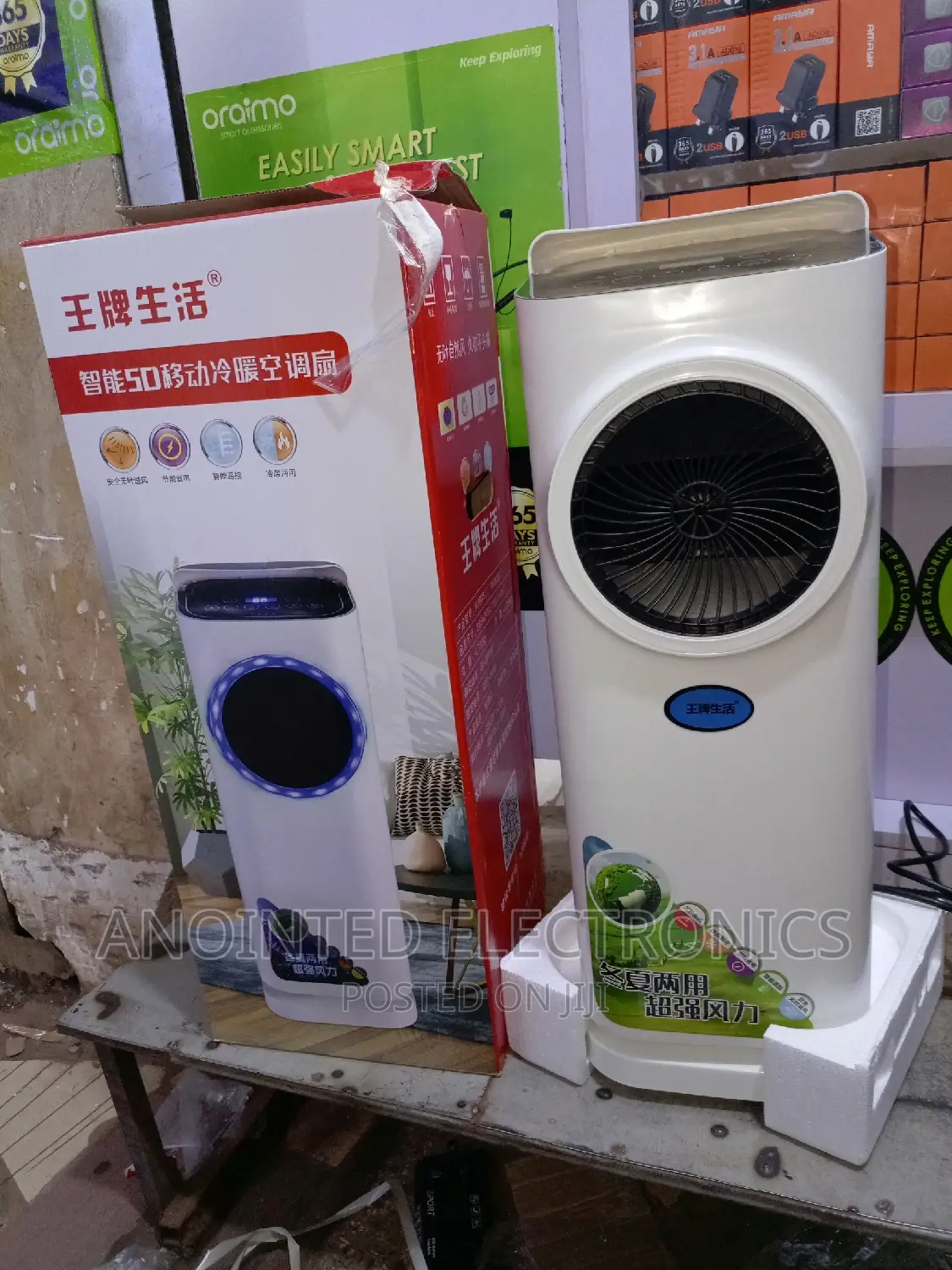 Heating and Cooling Fan