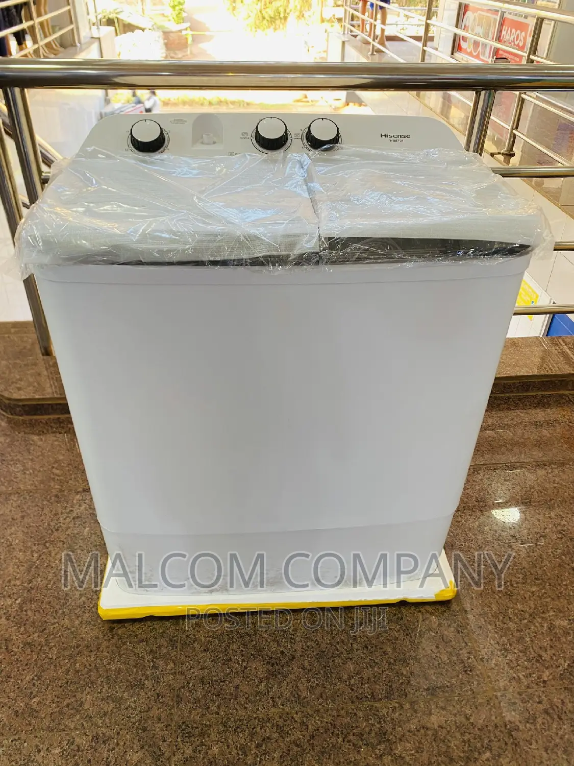Hisense 7kg Twin Tab Washing Machine ( Free Delivery)