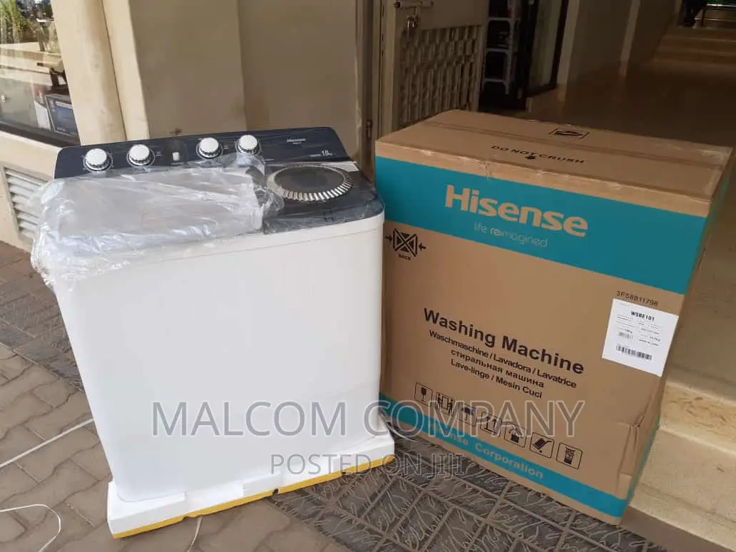10kg Twin Tub Hisense Washing Machine ( Free Delivery)