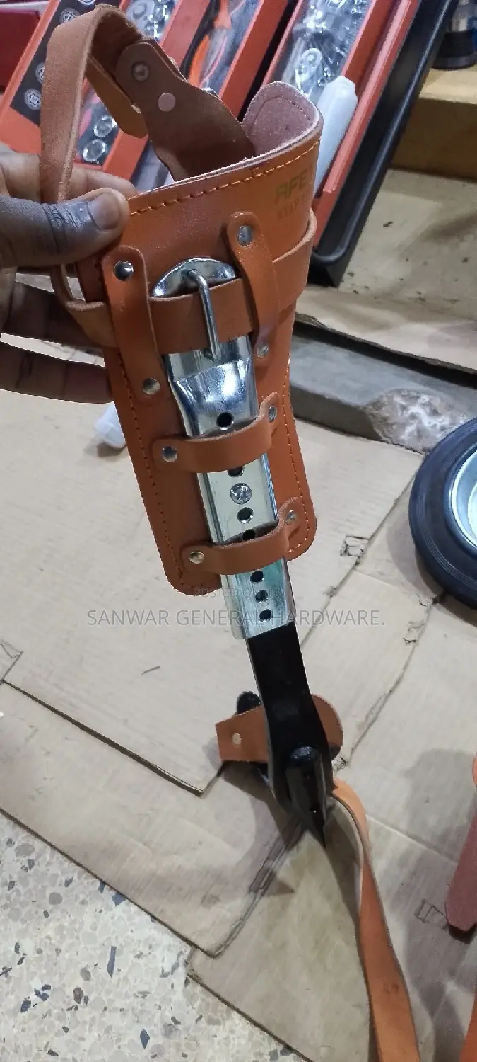 Climber Shoes For Electric Poles.(Shoes &Belt)Complete.