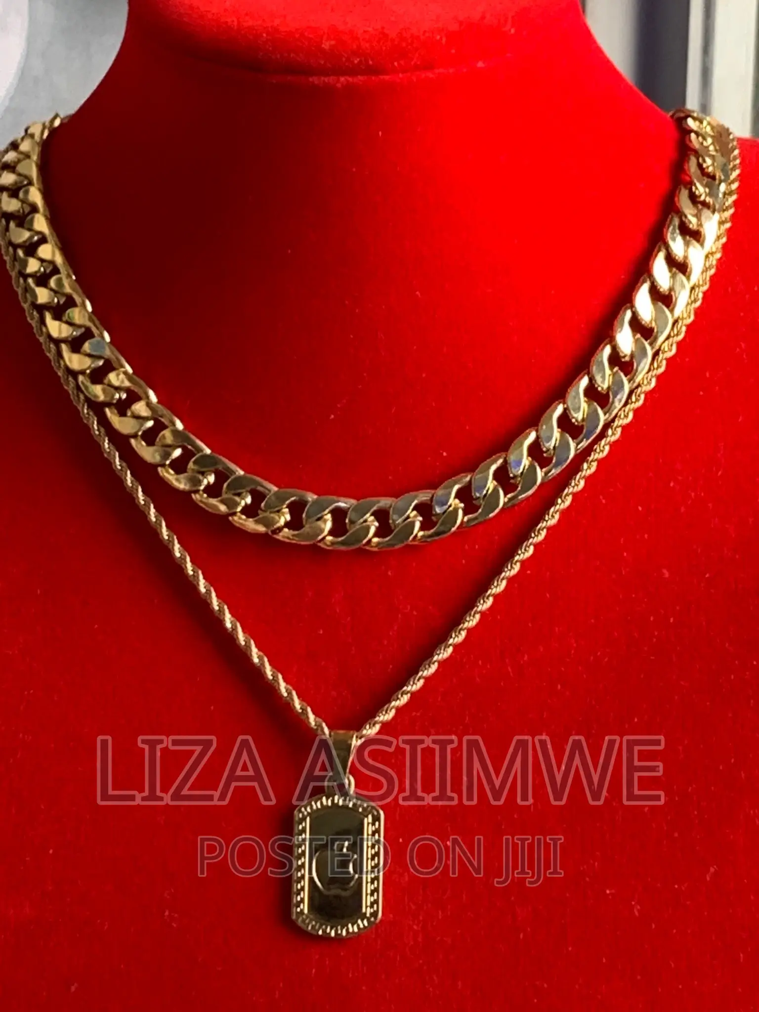 Men’S Simple Necklaces Available