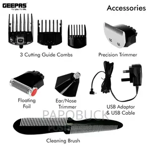 Geepas 7 in 1 Grooming Kit