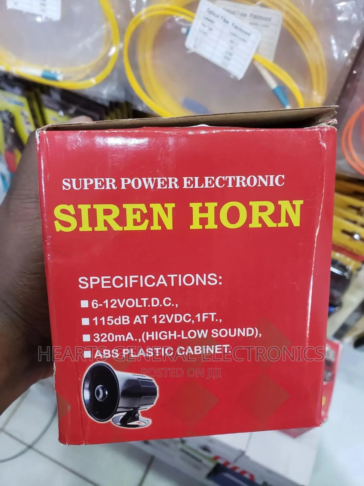 Siren Horn ( 20W Loud And Clear )