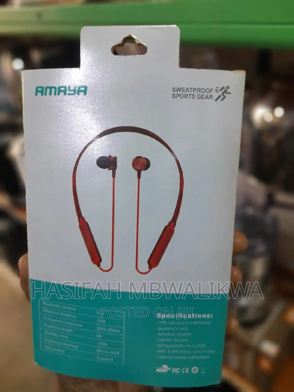 Neck Band Wireless Earphones