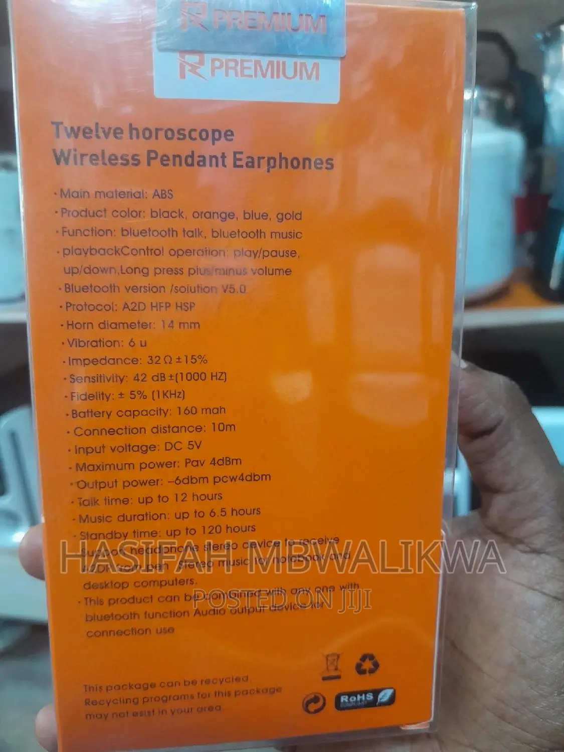 Wireless Pendant Earphones