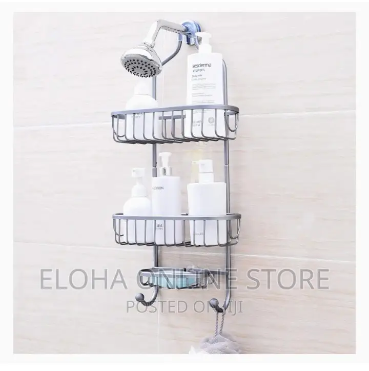 Hanging Stainless Steel Bathroom Organizer