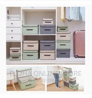 2 PCS Fabric Storage Box