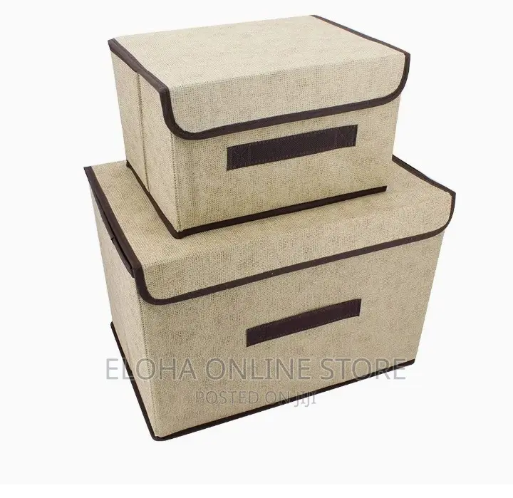 2 PCS Fabric Storage Box
