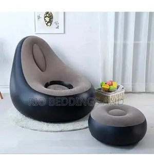 Air Sofa Chair With Stool
