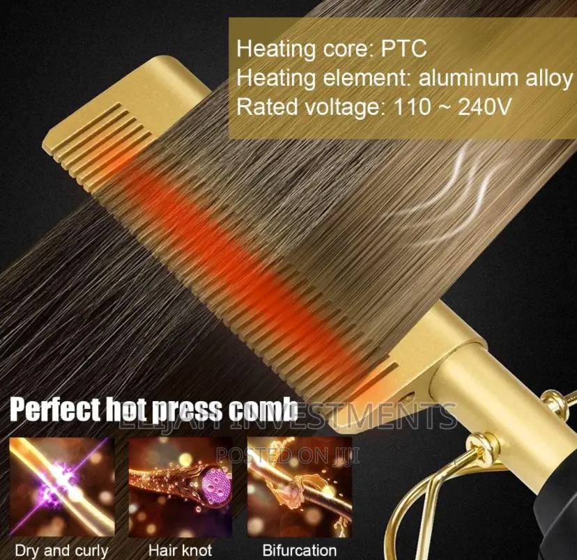 Electric Hair Hot Comb